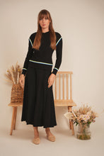 Load image into Gallery viewer, V Neck Striped Tape Top