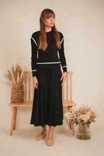 Load image into Gallery viewer, V Neck Striped Tape Top