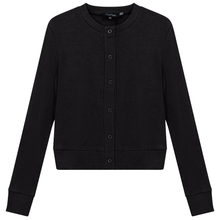 Load image into Gallery viewer, Cropped Ribbed Cardigan