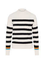 Load image into Gallery viewer, Striped Cable Knit