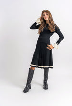 Load image into Gallery viewer, Uneven Pleated Skirt