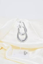 Load image into Gallery viewer, Silver Pear Shaped Stainless Steel Earrings
