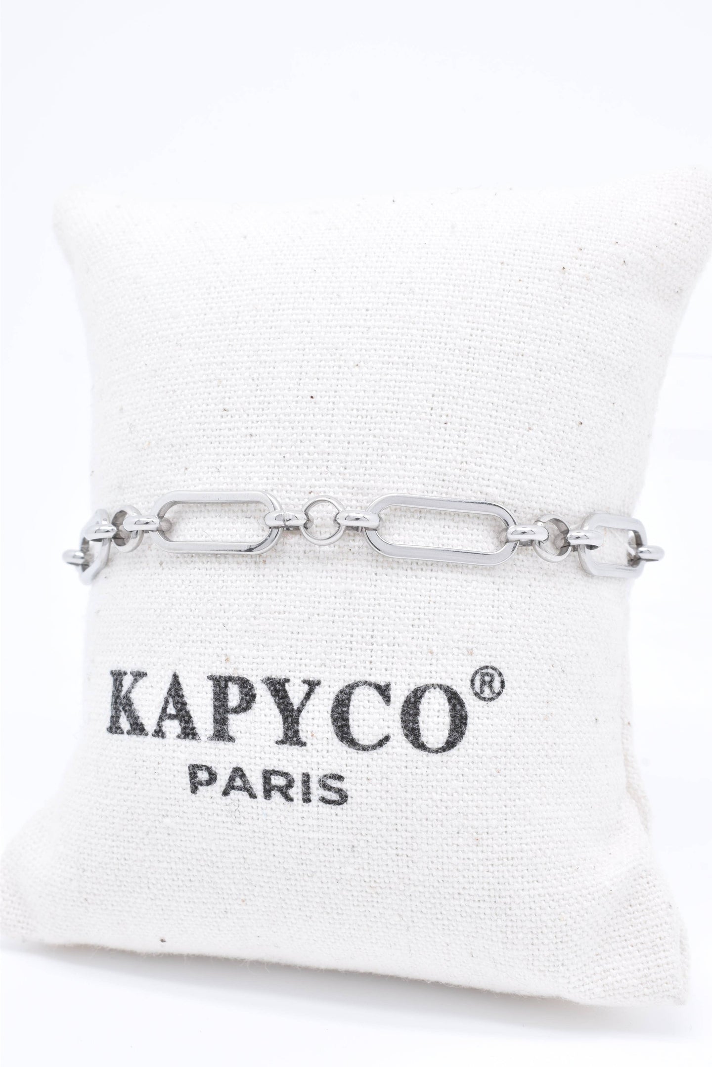 Stainless Stee Silver Chain Bracelet