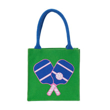 Load image into Gallery viewer, Pickleball Green Itsy Bitsy Reusable Gift Bag Tote