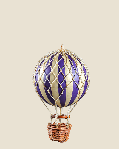 4” Purple Hot Air Balloon