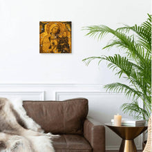 Load image into Gallery viewer, Ancient Virgin Mary Painting, Seville Cathedral, Andalusia, Spain Wall Clock