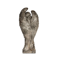 Load image into Gallery viewer, Aged Stone Italian Garden Angel Statue