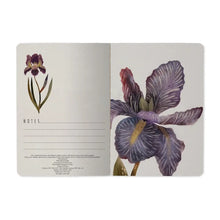 Load image into Gallery viewer, Irises Passport Sized Notebook 