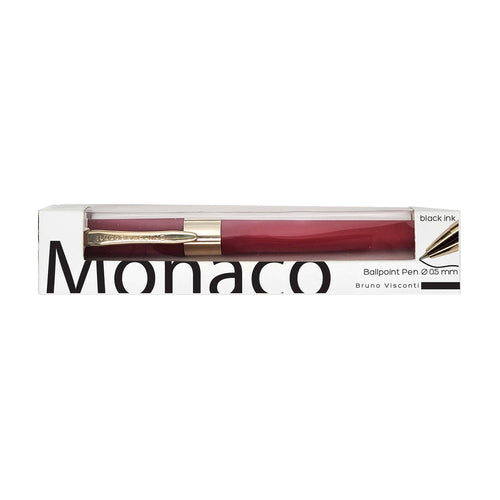 Monaco Soft Touch Pen in Red with Gift Box & Refill