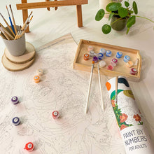 Load image into Gallery viewer, Cozy Cotswold Tea Room Paint by Numbers Canvas Kit