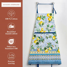 Load image into Gallery viewer, Citron 100% Cotton Apron