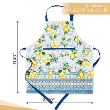 Load image into Gallery viewer, Citron 100% Cotton Apron