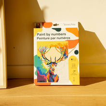 Load image into Gallery viewer, The Blazing Forest King Paint by Numbers Canvas Board Kit