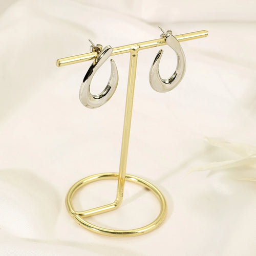 Silver Steel Earrings