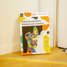 Load image into Gallery viewer, Dog Pop Art Paint by Numbers Canvas Board Kit