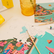 Load image into Gallery viewer, Under the Italian Sun Paint by Numbers Canvas Board Kit
