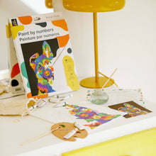 Load image into Gallery viewer, Dog Pop Art Paint by Numbers Canvas Board Kit