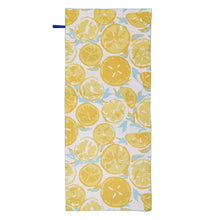 Load image into Gallery viewer, Lemon Slices Reversible Body Travel Towel