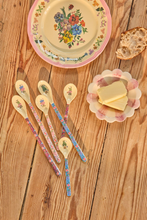 Load image into Gallery viewer, Vintage Lunch Plate with Nathalie Lété - Pink  Print