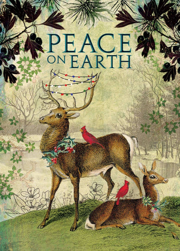 Peace On Earth Holiday Card: Individual Cards