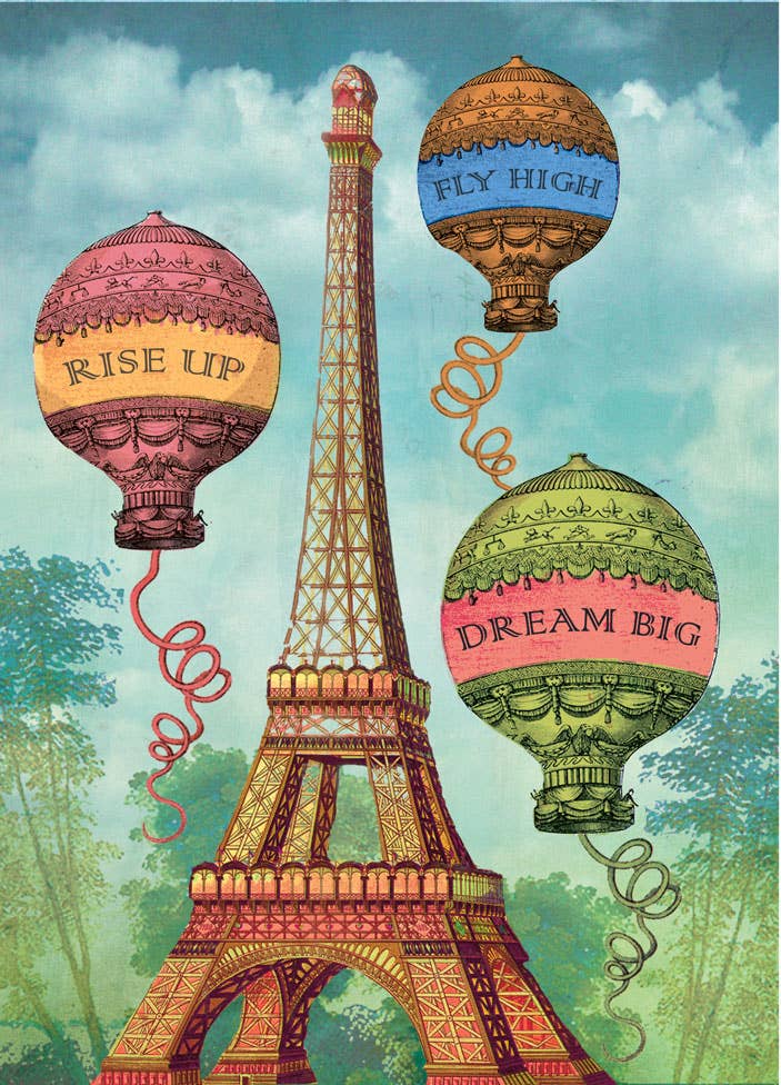 Rise Up Fly High Greeting Card