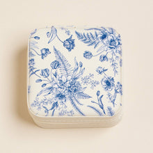 Load image into Gallery viewer, Blue Blossom Jewelry Box -Travel Size