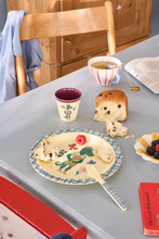 Load image into Gallery viewer, Blue Kids Plate Nathalie Lété Print