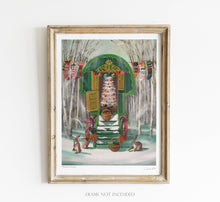 Load image into Gallery viewer, Christmas Caravan - 8.5 X 11