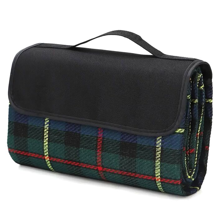 Tartan Outdoor Foldable Picnic Blanket For Beach, Camping, Hiking