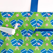 Load image into Gallery viewer, Pickleball Fun Splash Proof Beach Bag