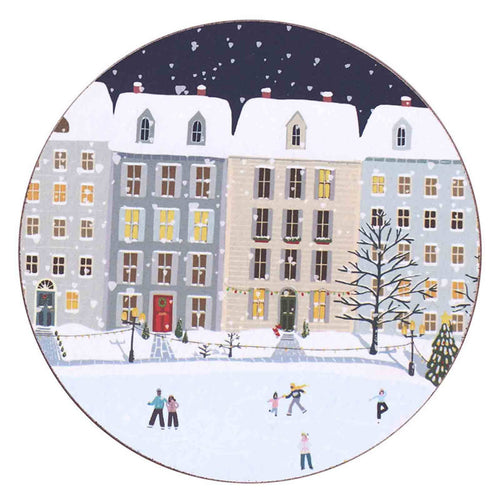 Holiday in the Park Round Coasters, Set of 4