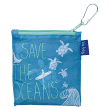 Load image into Gallery viewer, Save the Oceans Blu Bag Reusable Shopper Tote