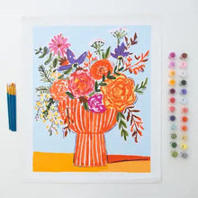 Load image into Gallery viewer, Bright Wildflower Bouquet by Lindsay Brackeen Paint by Numbers Deluxe