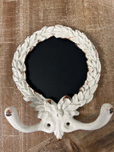 Load image into Gallery viewer, French Country Wall Hook with Chalkboard