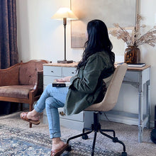 Load image into Gallery viewer, 36 Inch Ivory Adjustable Table Lamp