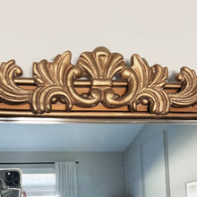 Load image into Gallery viewer, Antique Inspired Ornate Gold Mirror